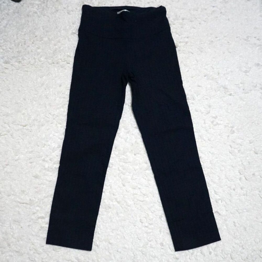 S.C. & CO. Women's Tummy Control Stretch Pull-On Pants Navy Size 8